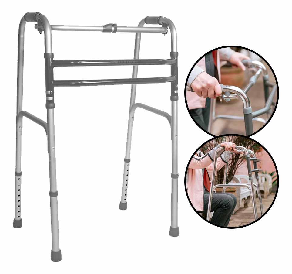 ANDADOR HIDROLIGHT ART/FIXO 3 BARRAS 150KG